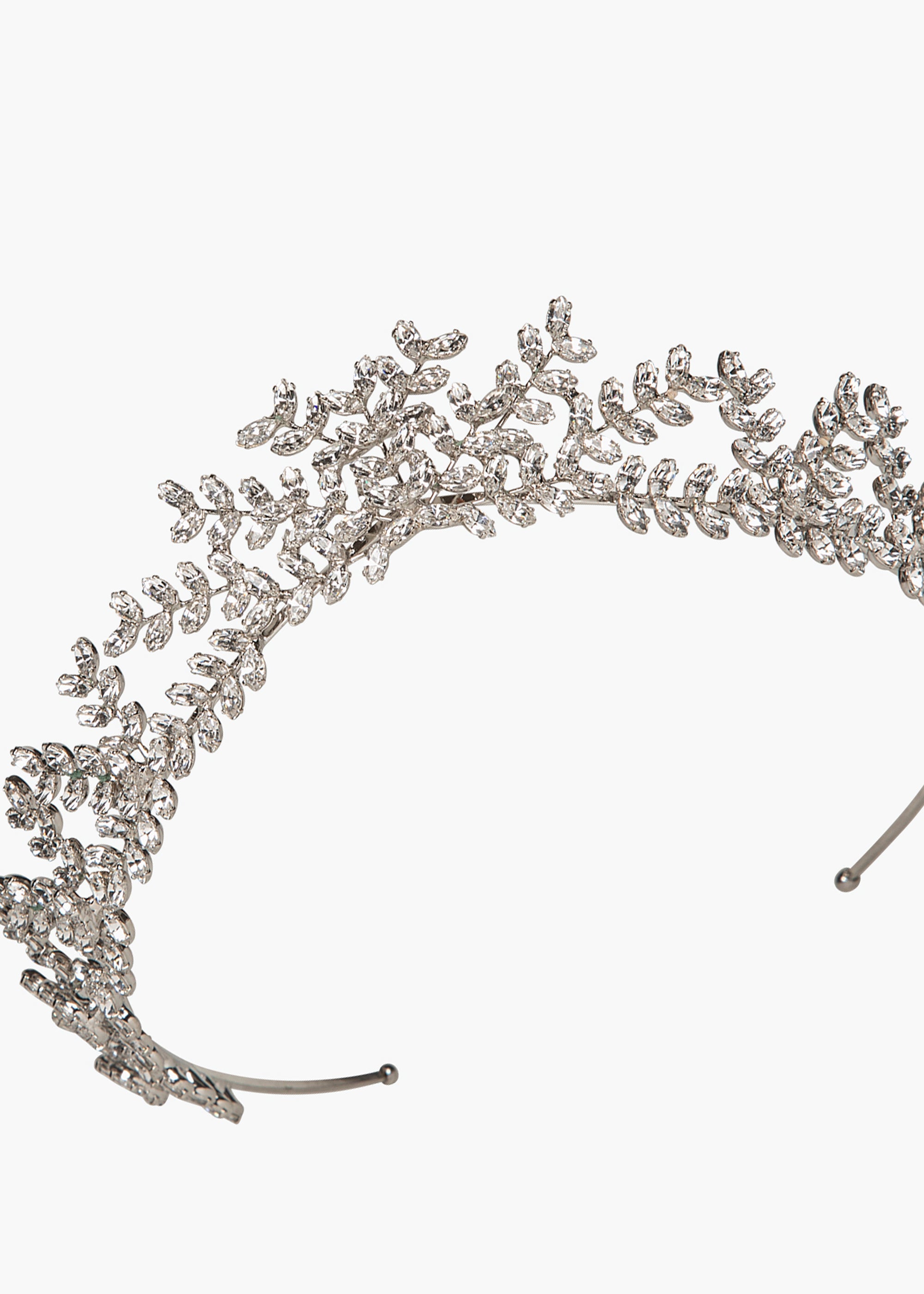 Mignonette Tiara -- Crystal – Jennifer Behr LLC