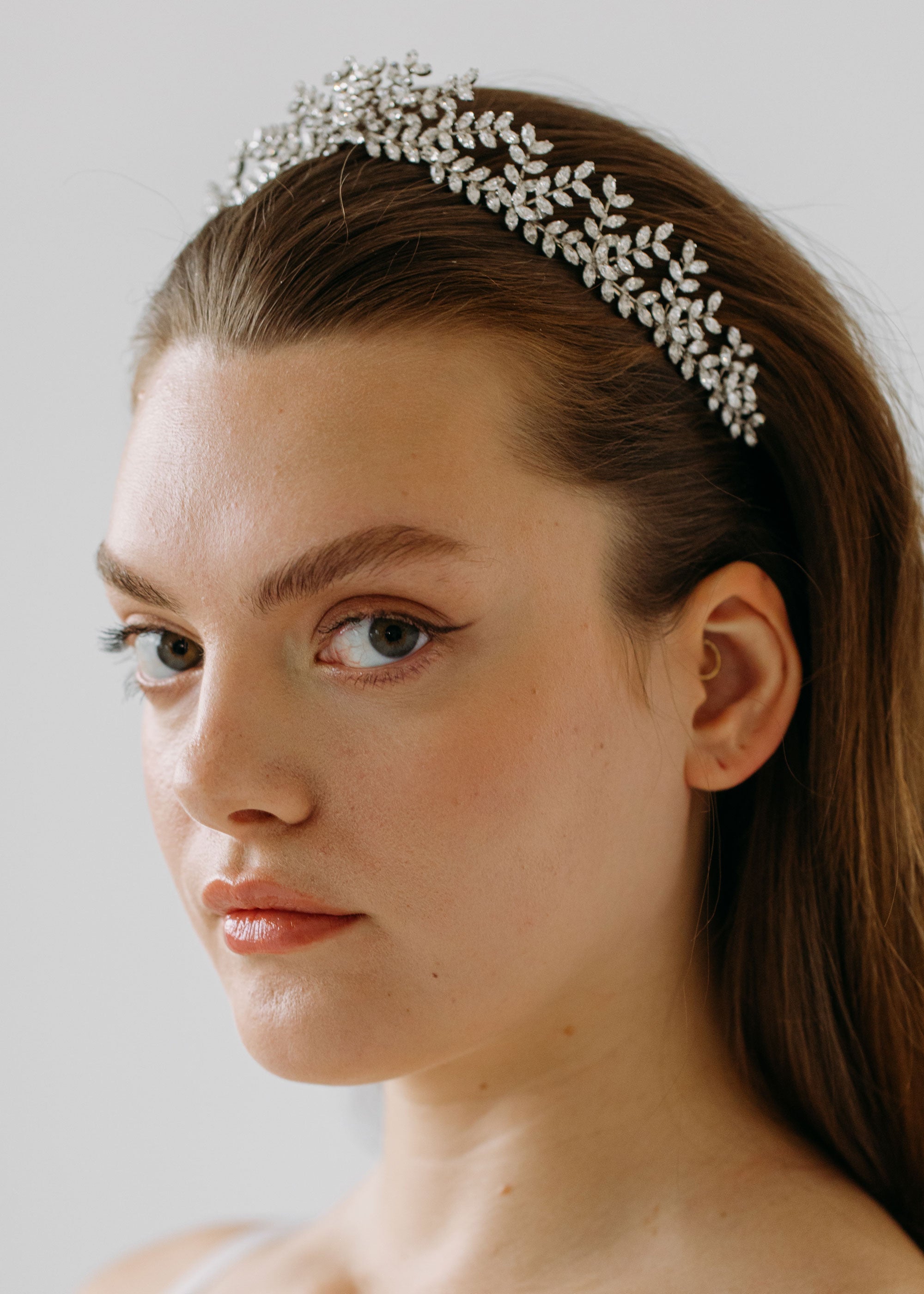 JENNIFER BEHR クリスタル　ティアラ　サークレット Mignonette Tiara -- Crystal – Jennifer Behr LLC