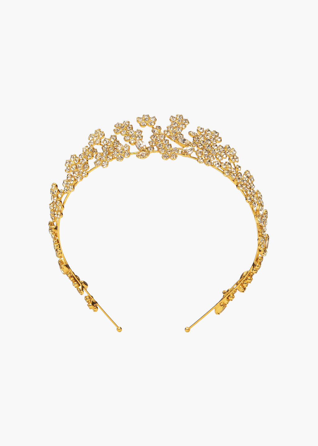 Meadow Tiara Crystal Antique