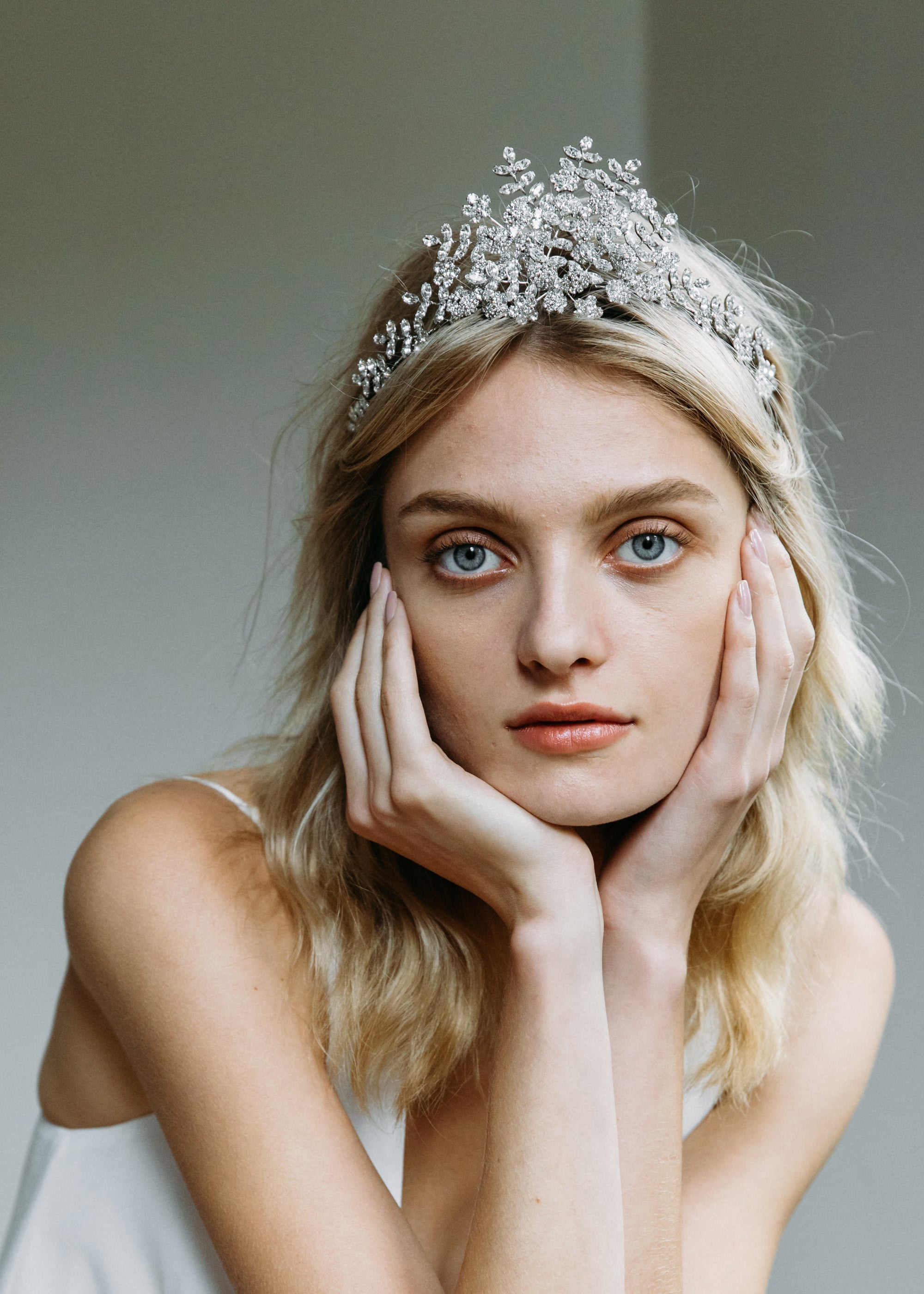 Zonya Tiara -- Crystal – Jennifer Behr LLC