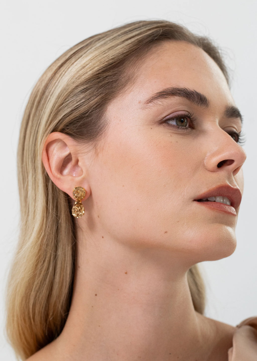 Pamina Earrings -- Golden – Jennifer Behr LLC