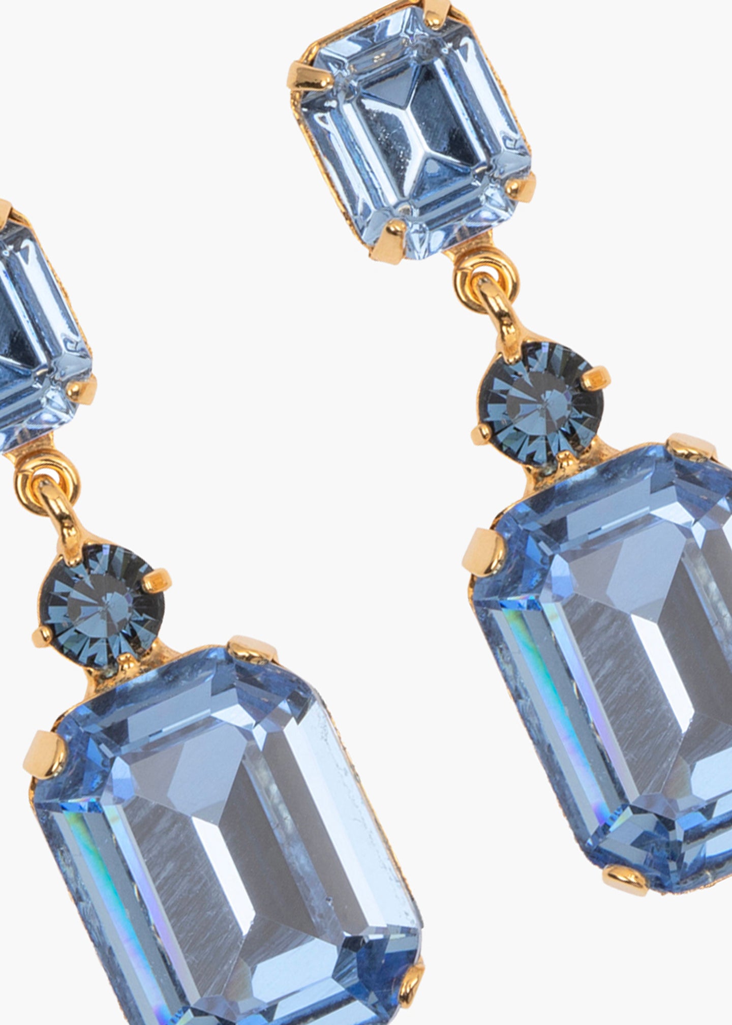 Justine Earrings -- Sky