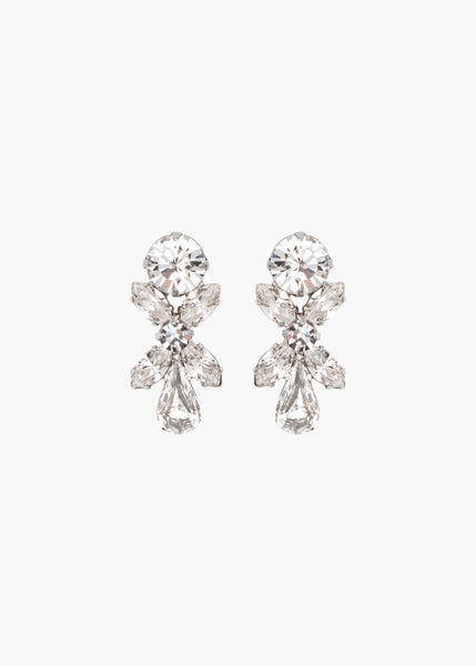 Parker Earrings -- Crystal – Jennifer Behr LLC