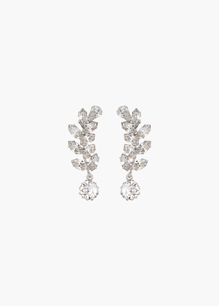 Alessa Earrings -- Crystal – Jennifer Behr LLC