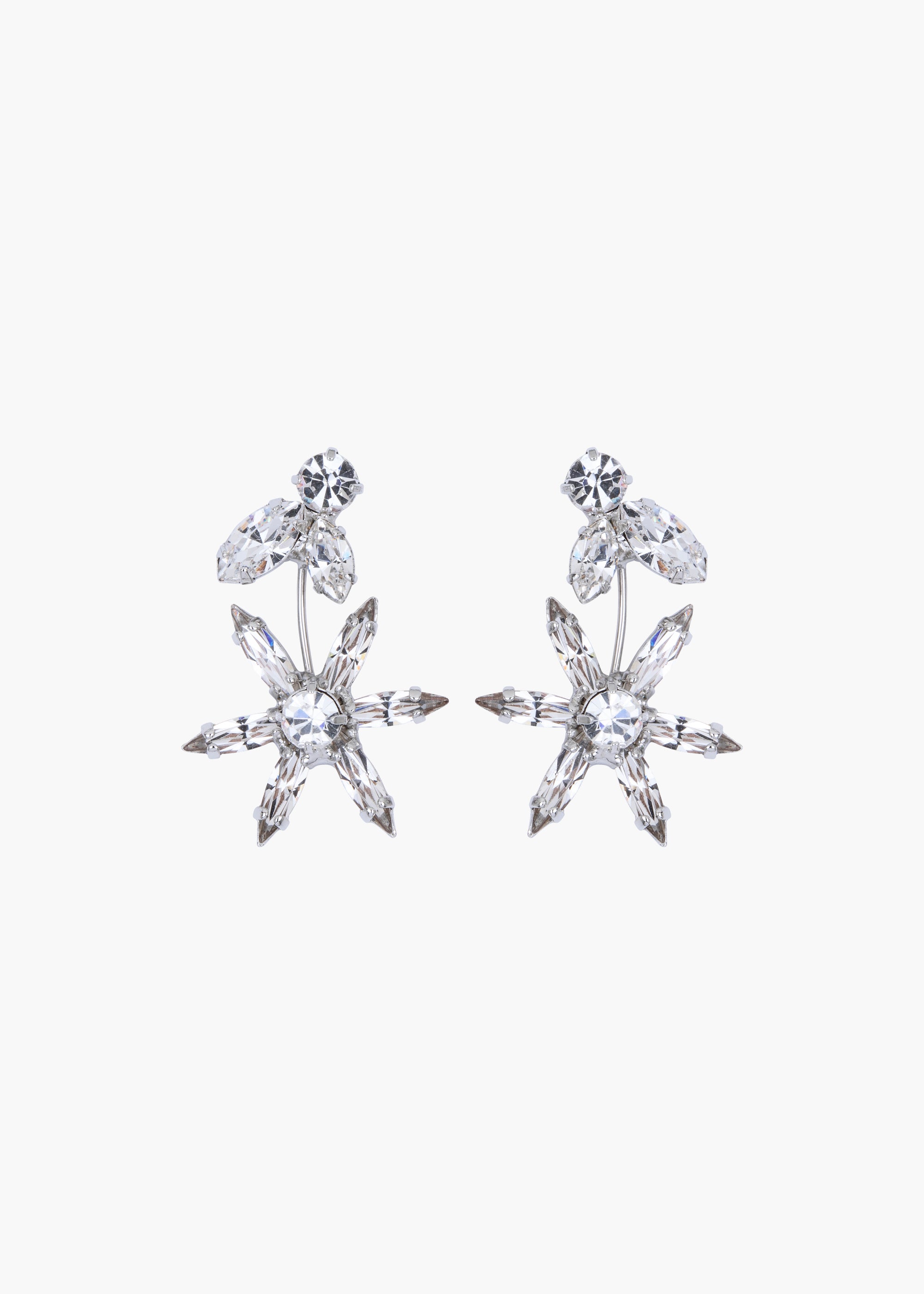 jennifer behr Pluto Earrings Crystal Free Shipping