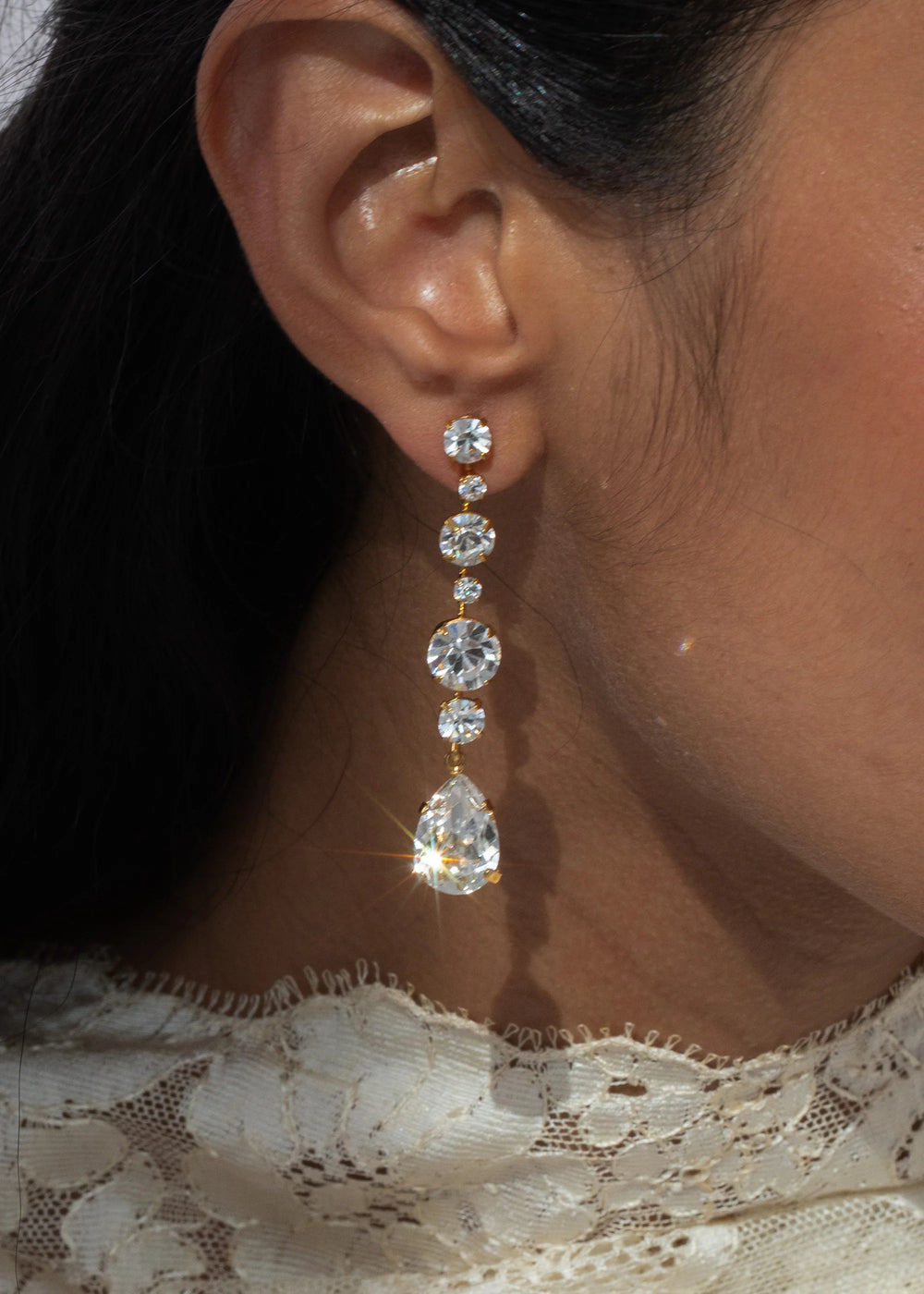 crystal antique gold