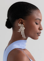Load image into Gallery viewer, Saphira Earrings -- Crystal
