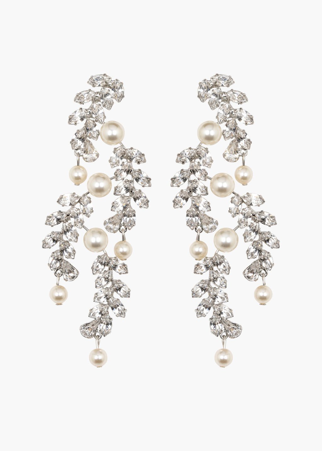 Wisteria Earrings Crystal