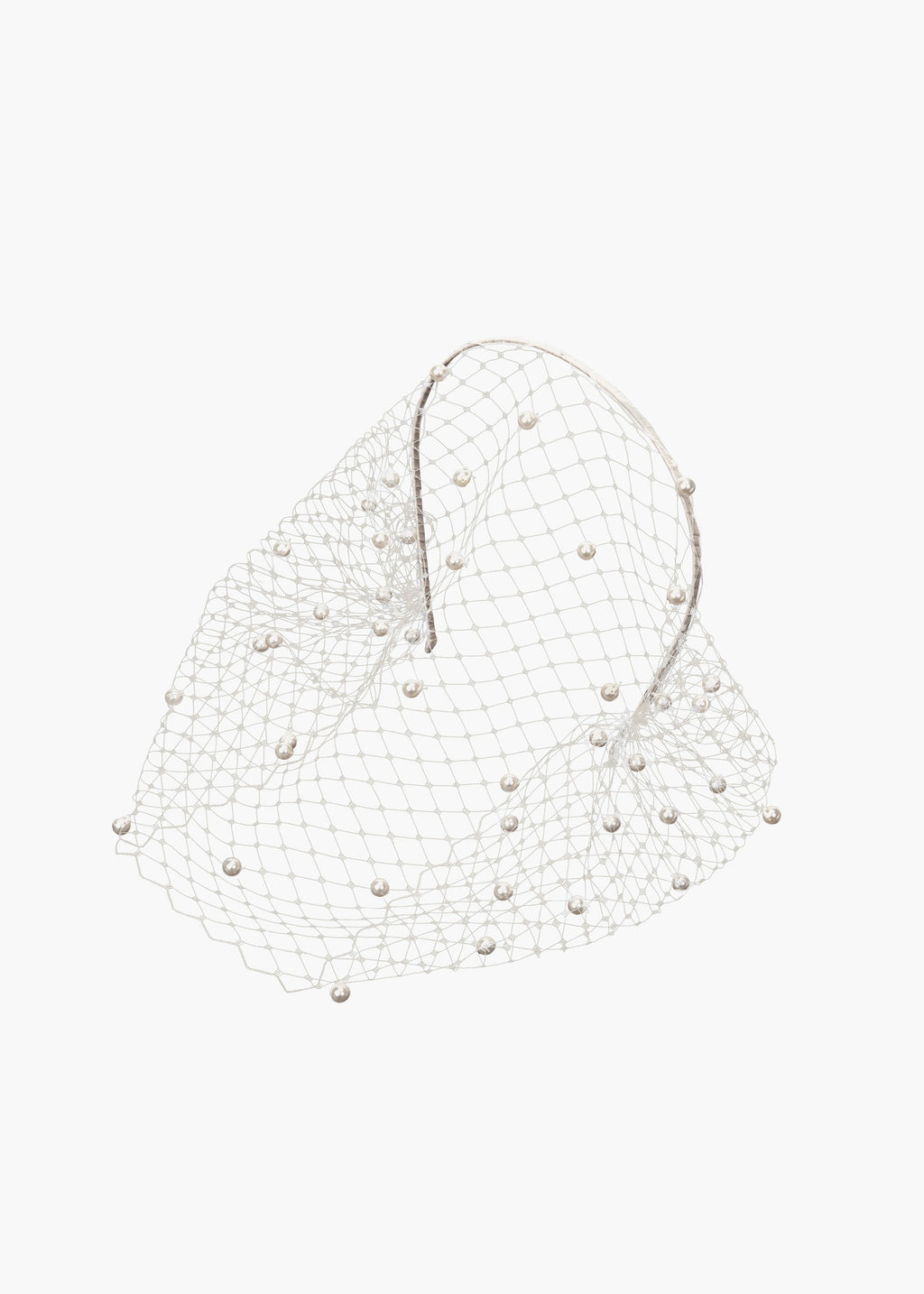 Voilette Headband Pearls
