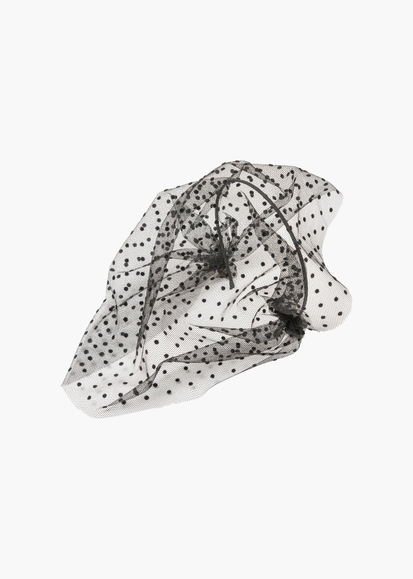 Grace Voilette -- Black – Jennifer Behr LLC - Main Image