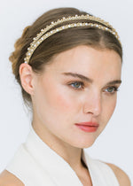 Gina Headband -- Crystal – Jennifer Behr LLC