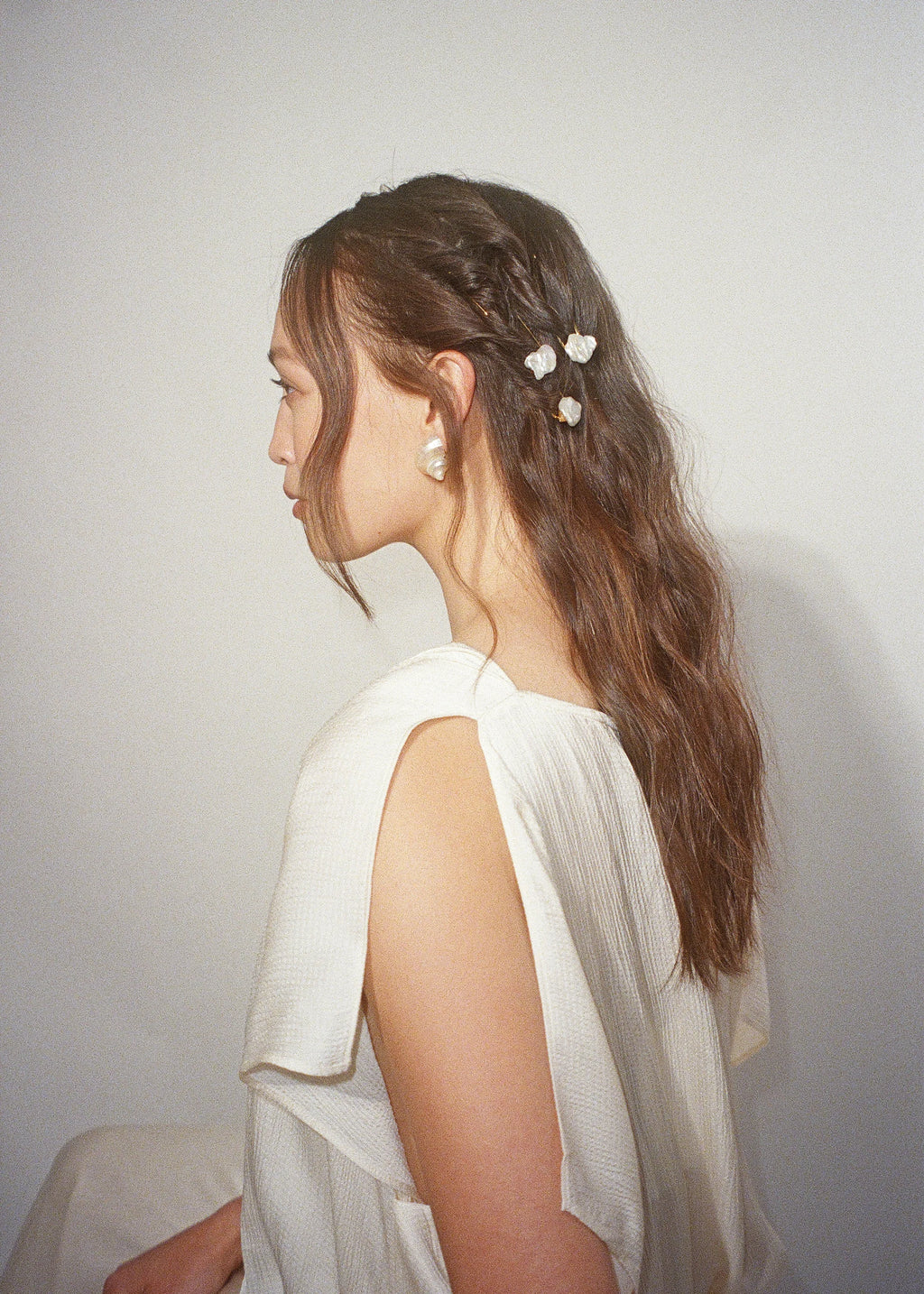 Rita Hair Pin -- Pearl – Jennifer Behr LLC