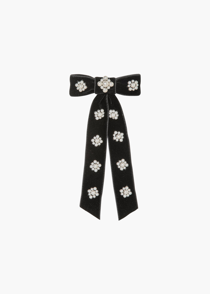 Wheat Floral Jennifer + Bow