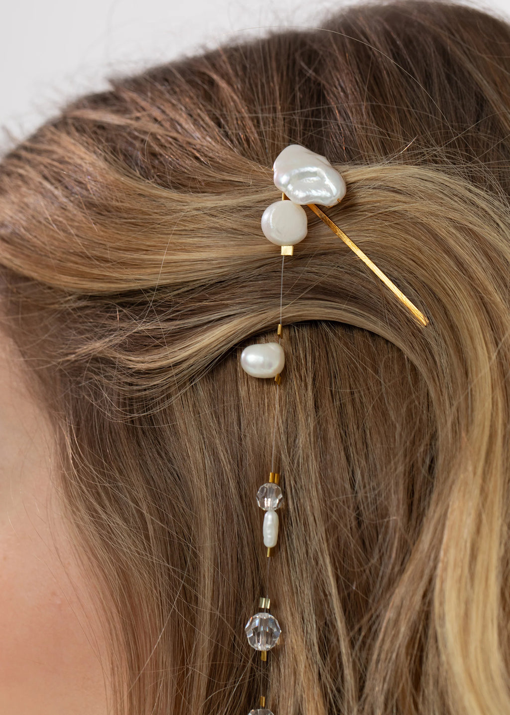 Perlita Bobby Pin -- Pearl – Jennifer Behr LLC