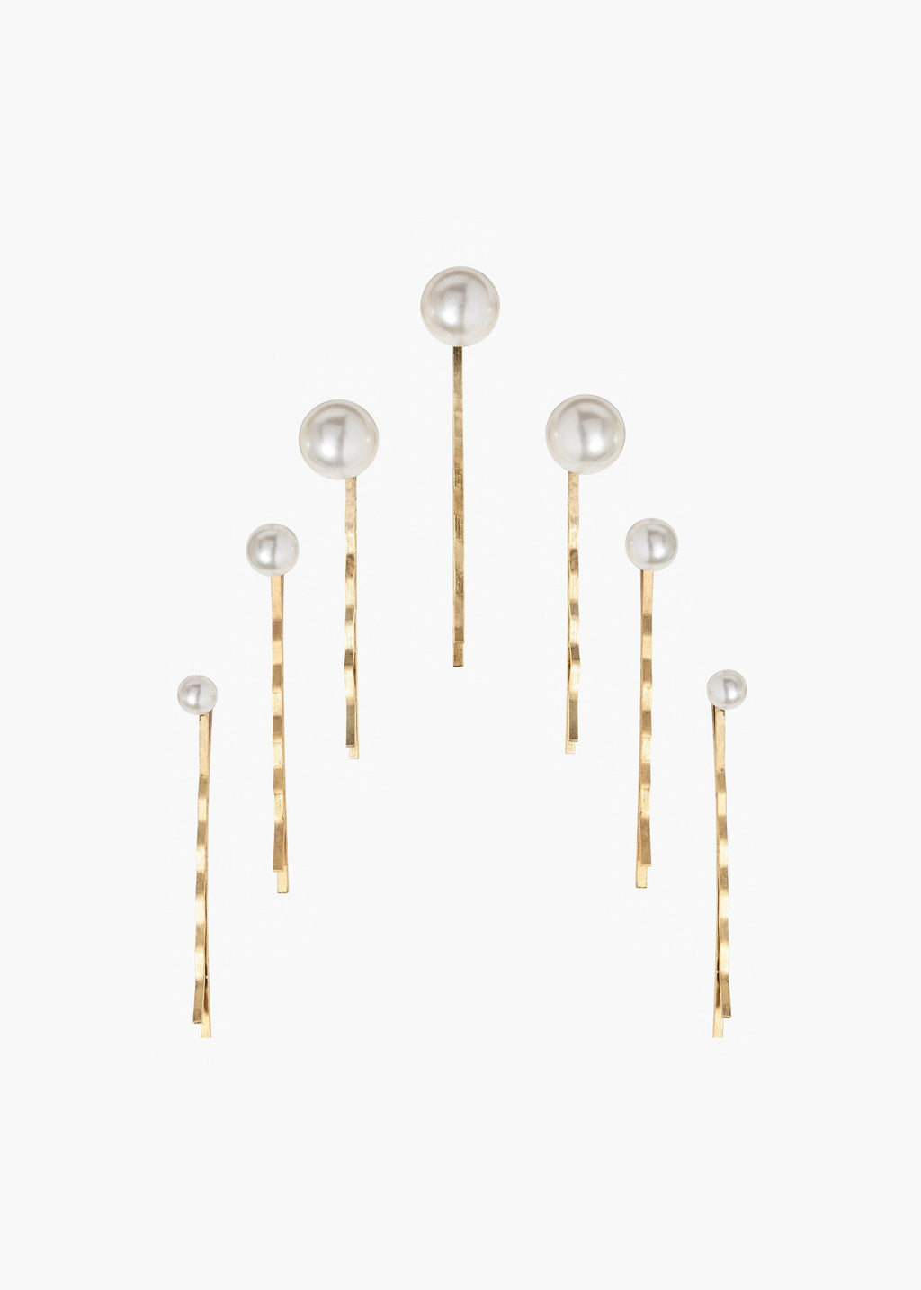 Perla Bobby Pin Set Pearl