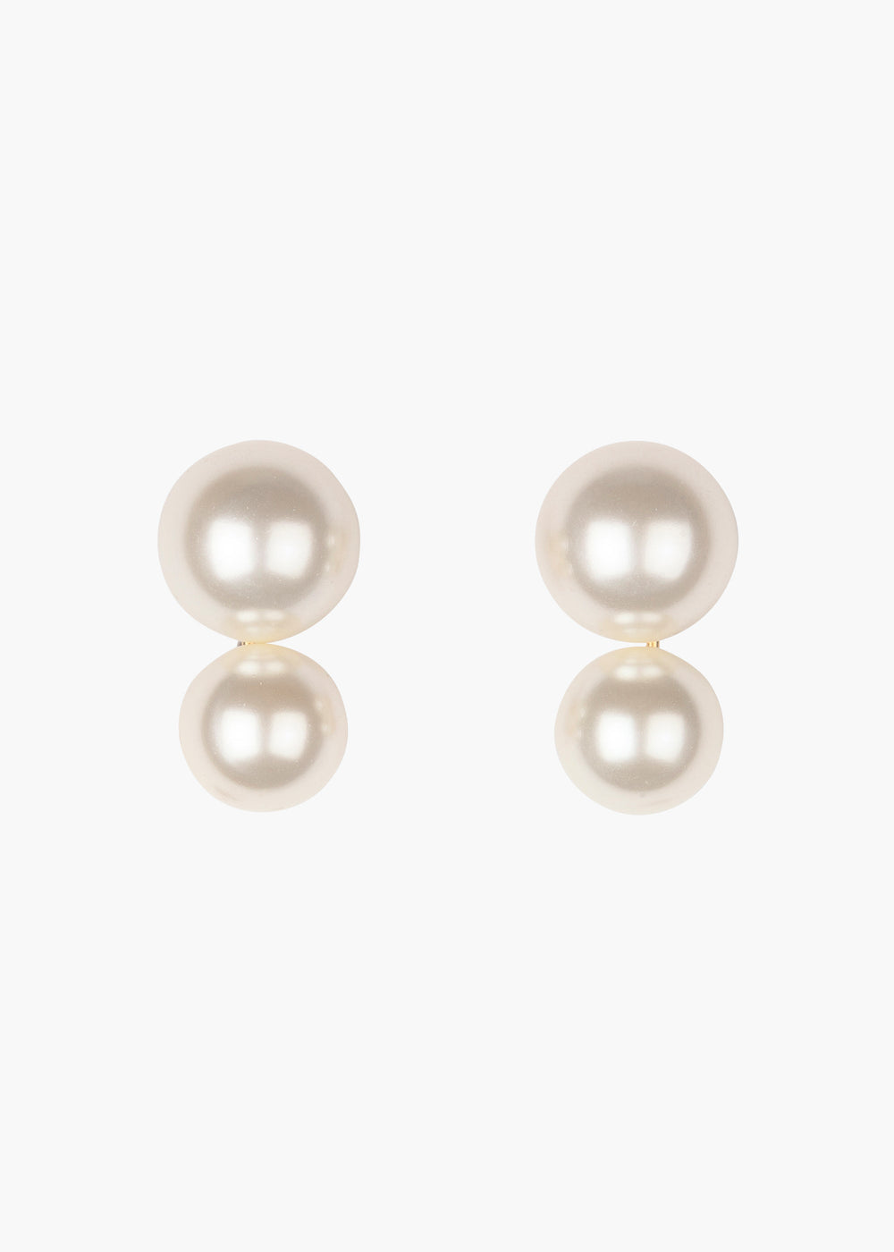 Gretel Pearl Earrings -- Gold Pearl