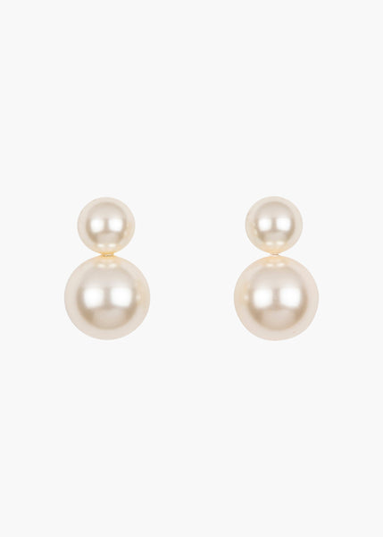 Jennifer BEHR Iris Pearl Earrings, Pearl