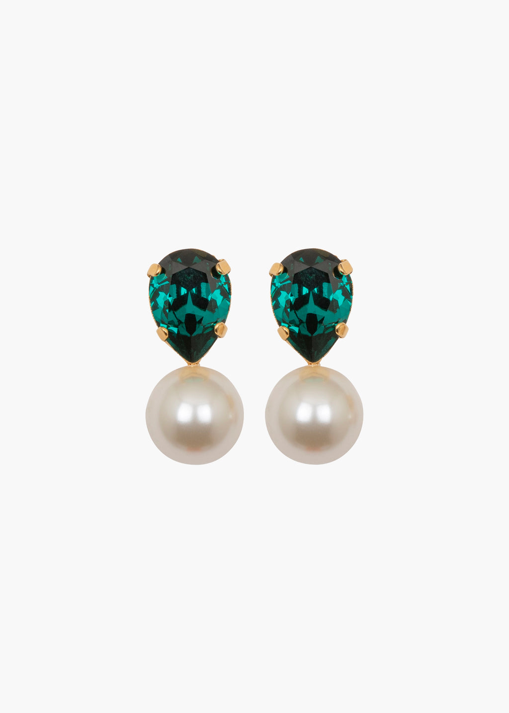 Cimone Earrings Emerald