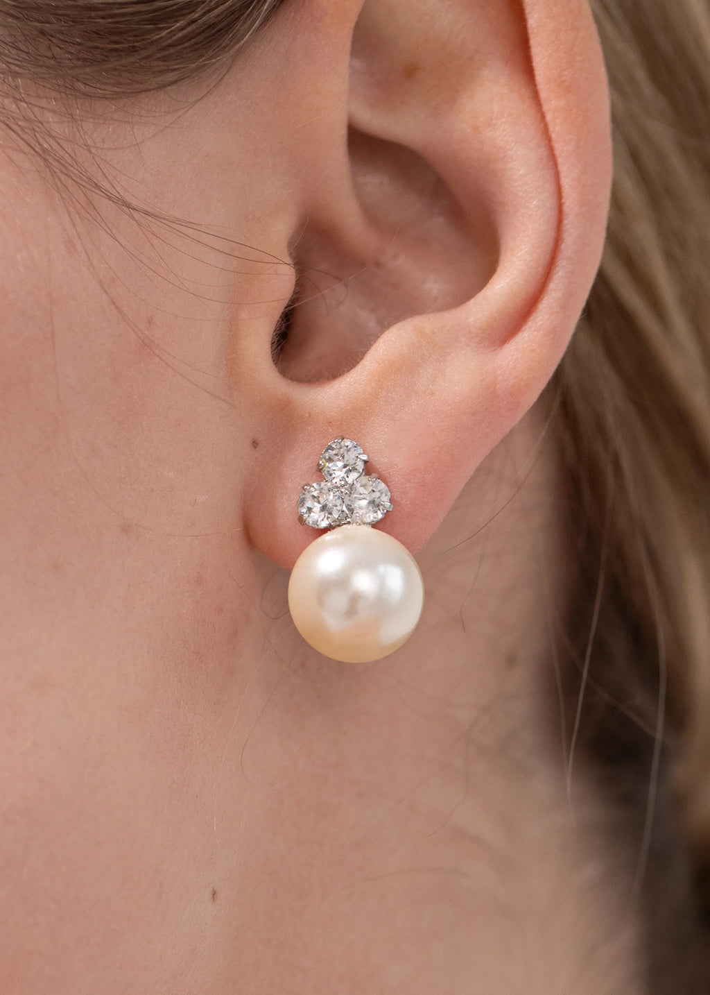 Belen Earrings -- Crystal – Jennifer Behr LLC