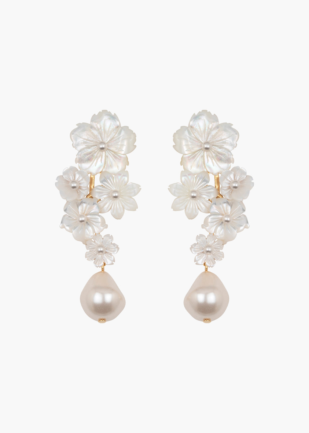 Makenzie Earrings Mother Pearl