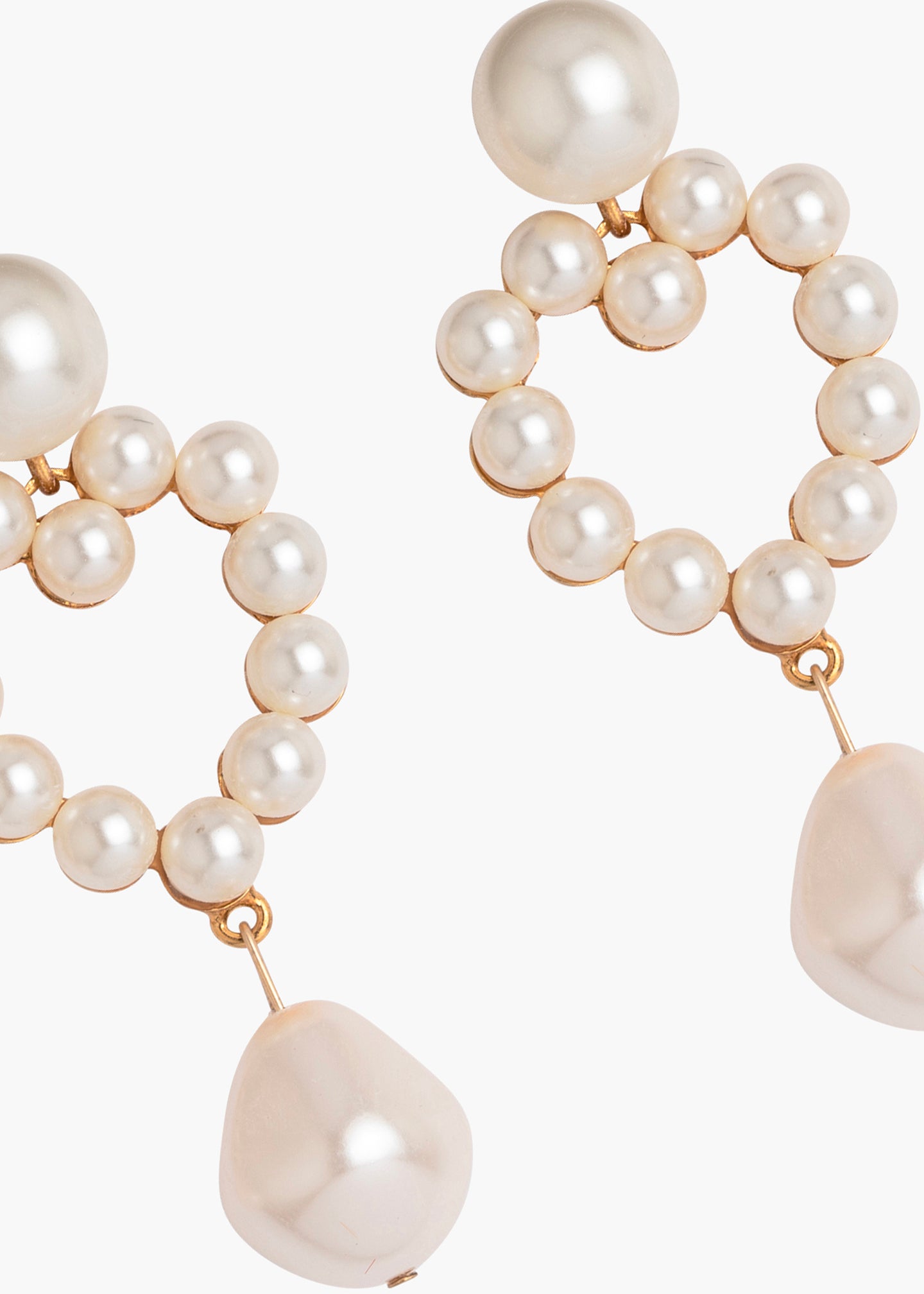 Casey Earrings -- Pearl – Jennifer Behr LLC - Main Image