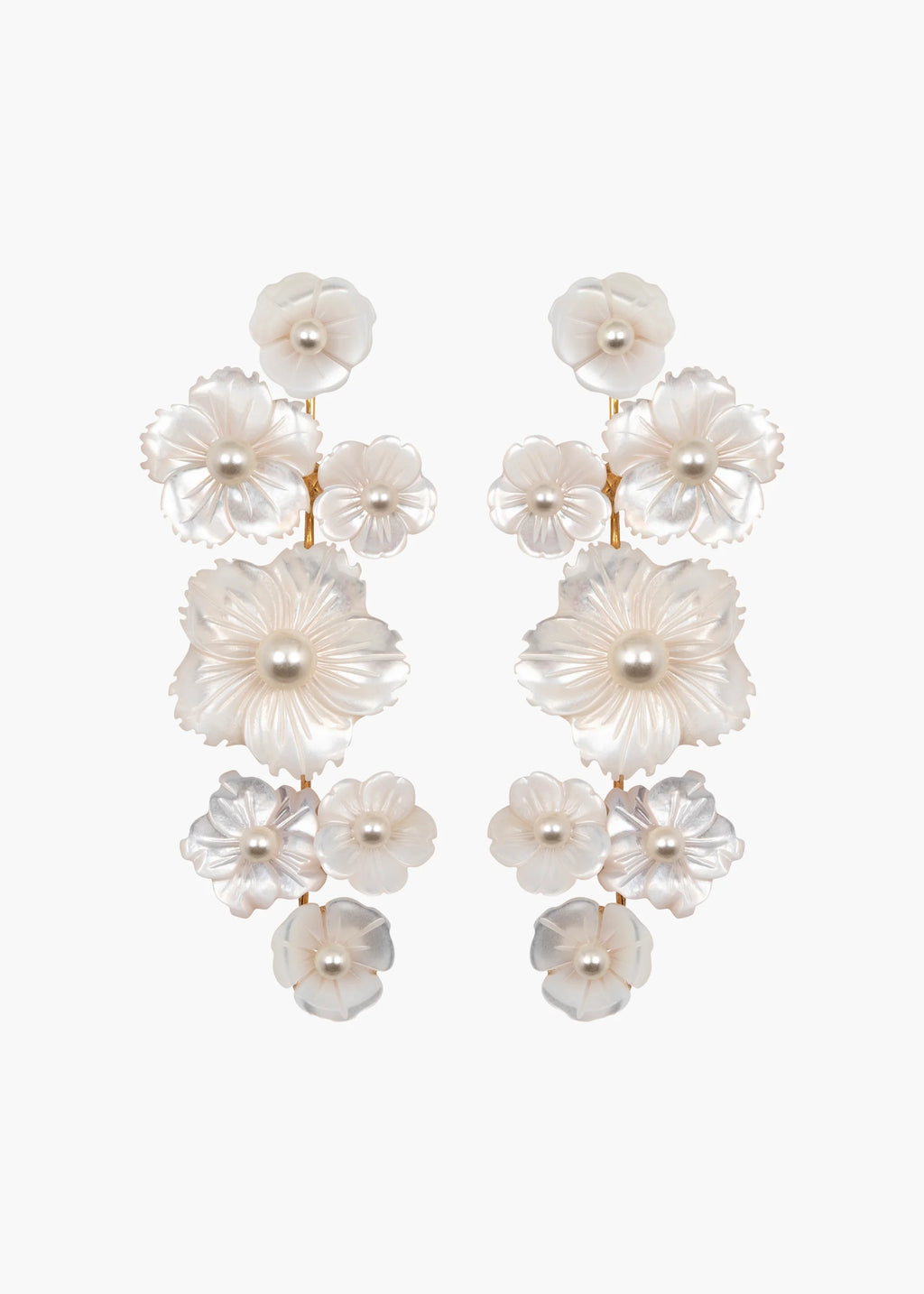新品 ERIN エリン NOBLE購入 ドゥーズィエムクラス  アパルトモン Maelynn Earrings -- Mother Of Pearl – Jennifer Behr LLC