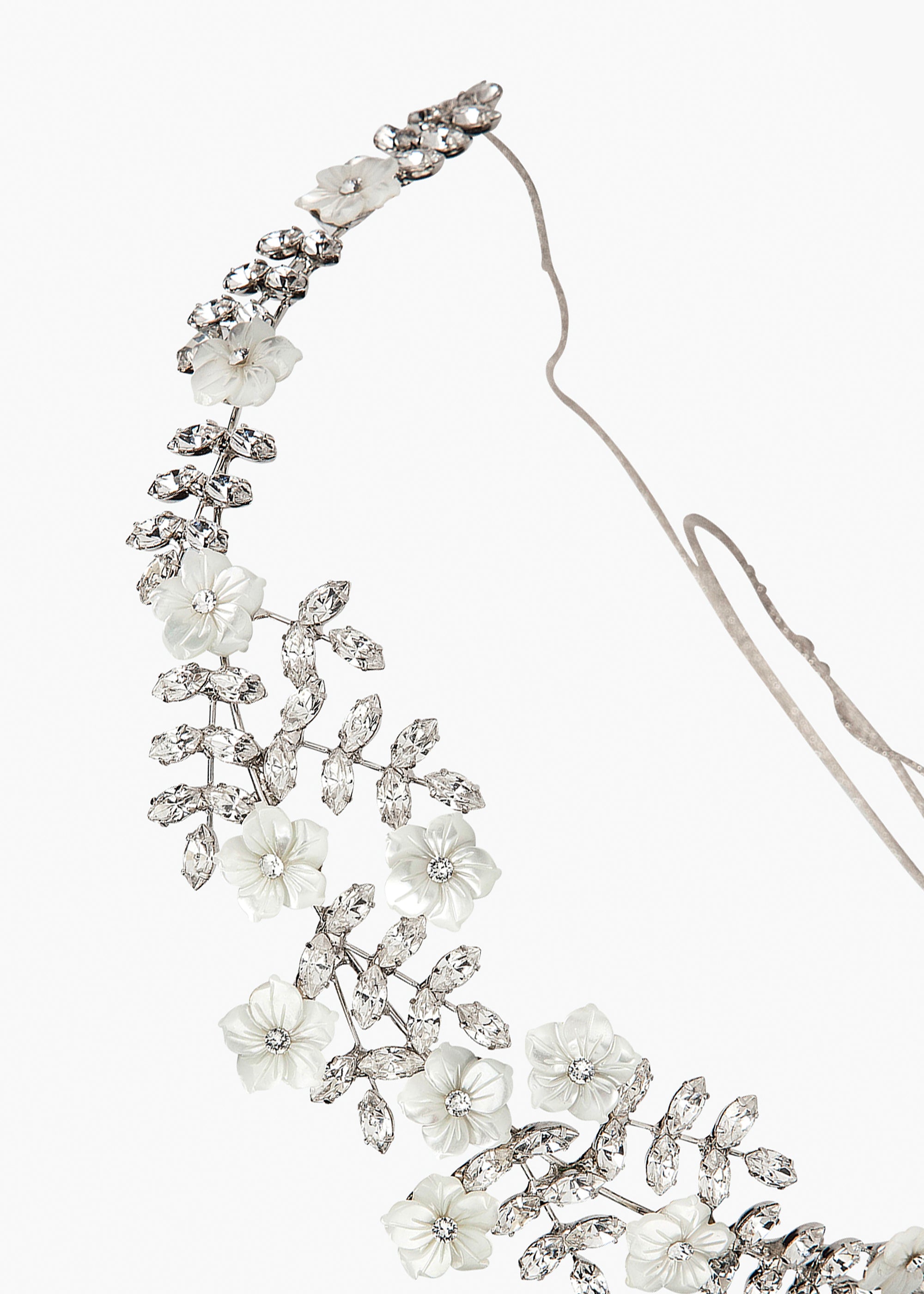 Vivienne Tiara -- Crystal – Jennifer Behr LLC
