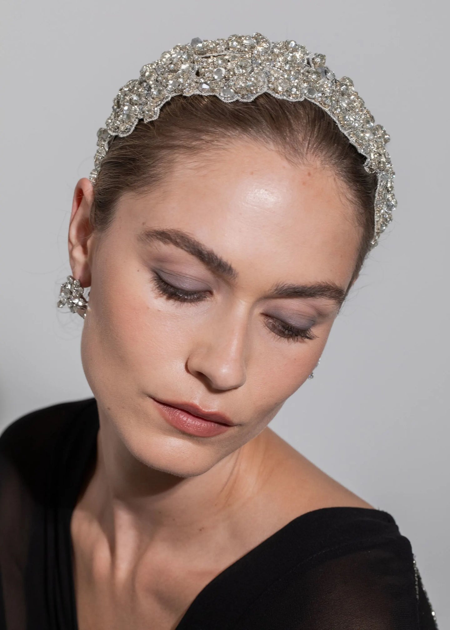 Tressa Headband -- Crystal – Jennifer Behr LLC Tressa Headband -- Crystal – Jennifer Behr LLC