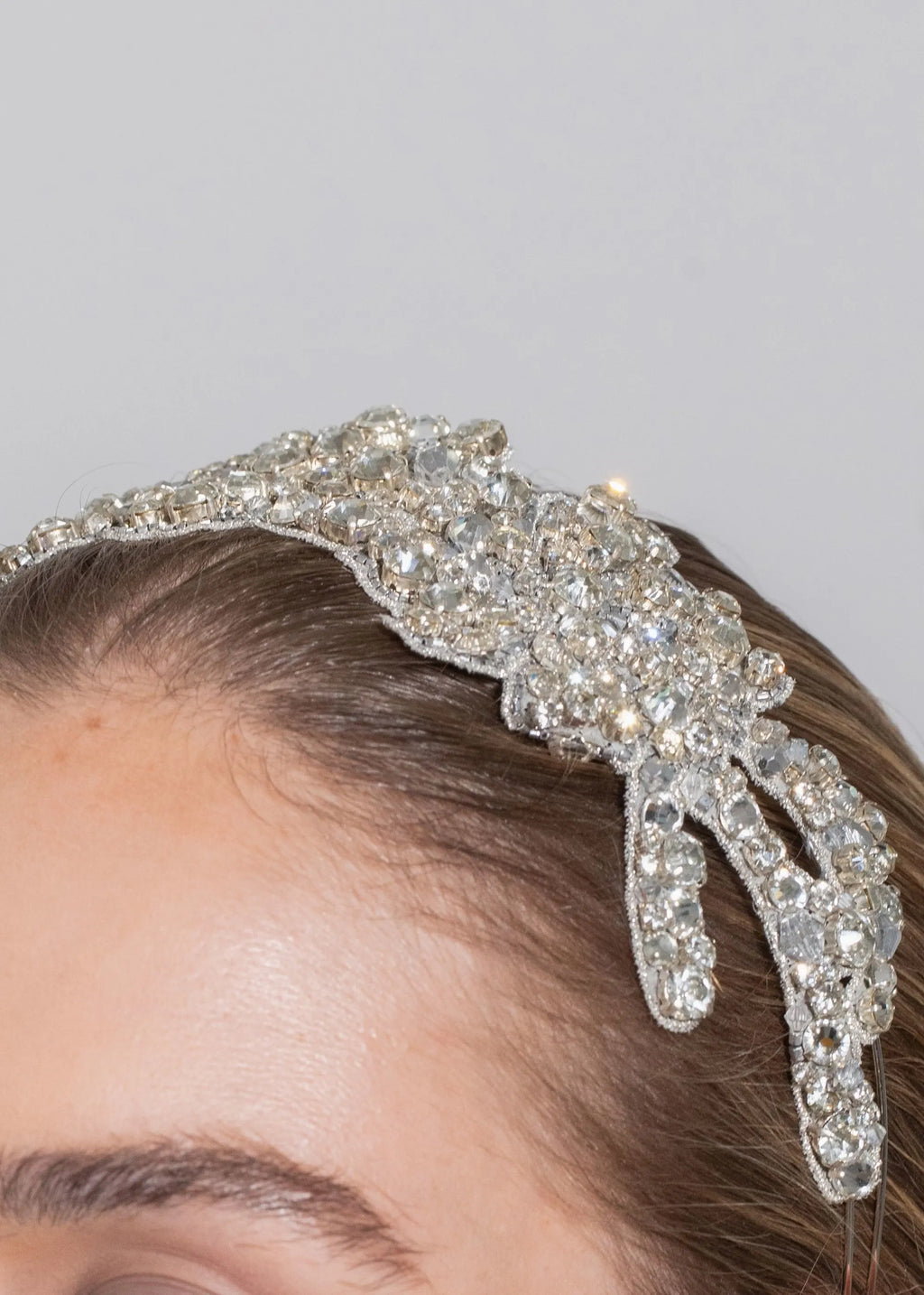 Tressa Headband -- Crystal – Jennifer Behr LLC