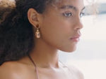 Load and play video in Gallery viewer, Justine Earrings -- Golden
