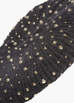 Load image into Gallery viewer, Gold Stud Beret
