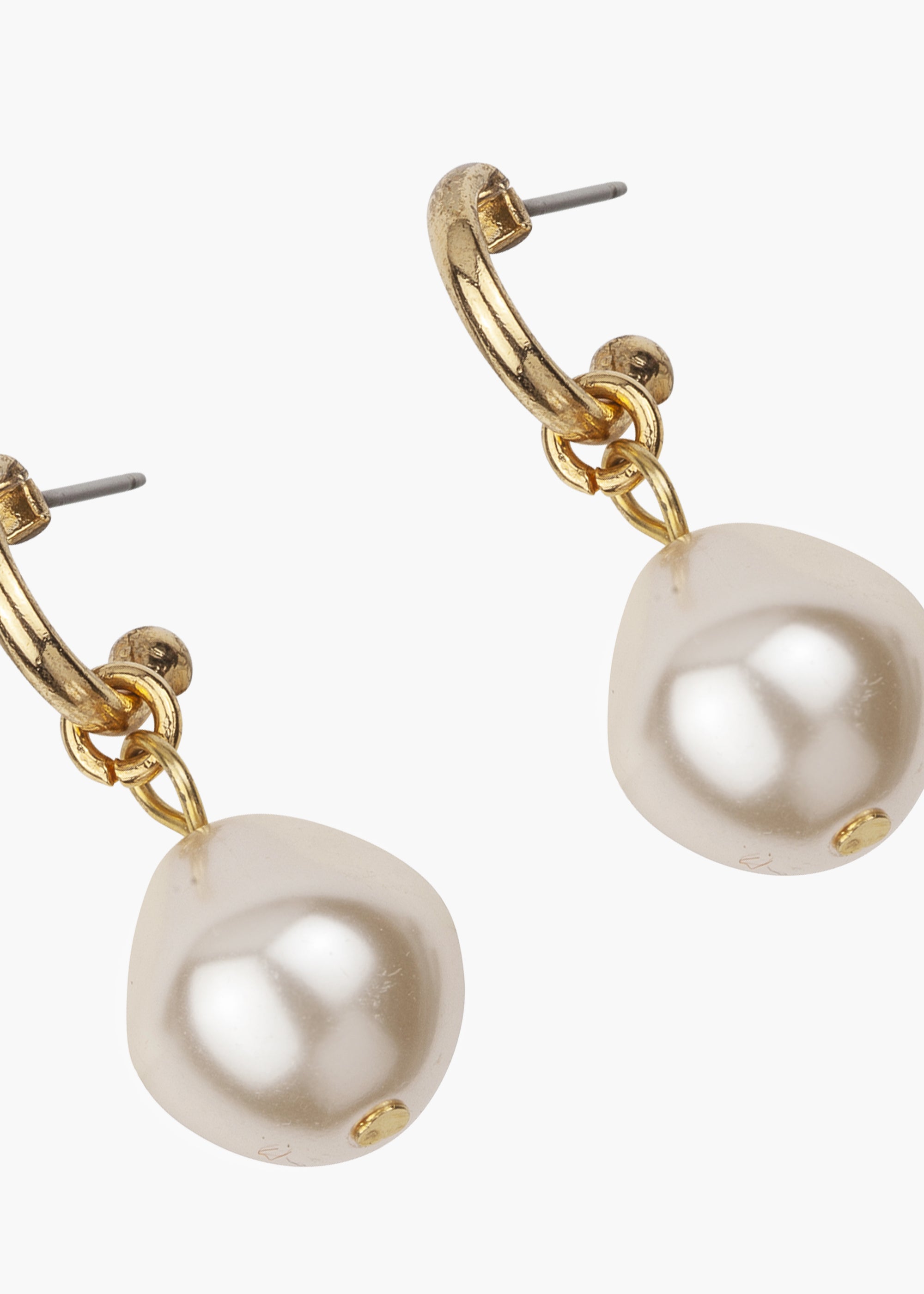 Perle Hoop Earrings